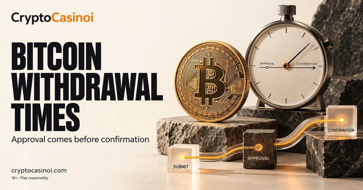 Bitcoin Casino Withdrawal Times: Approval vs Confirmation