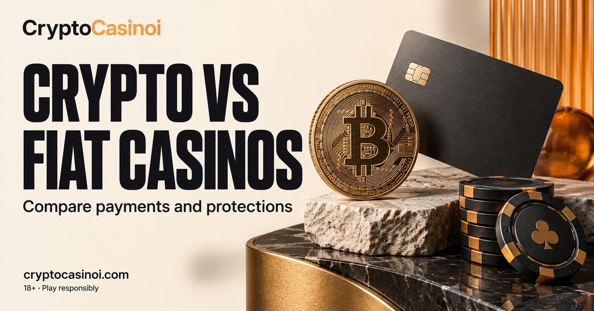 Crypto Casino vs Regular Online Casino: Seven Differences