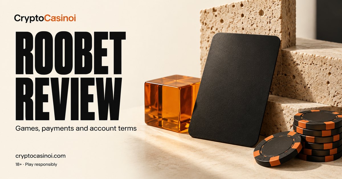 Roobet review cover